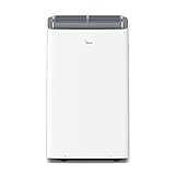 Midea Mobiles Klimagerät Real Cool 35, 12000 BTU, Raumgröße bis 117m³(43㎡), APP-Steuerung/Alexa/Google Home/IFTTT, Mobile, Weiß