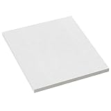 CALGARY | 10-er Set Deckenplatten | Weiß Deckenpaneele | 62 x 62 cm | Dicke 15 mm | Oberfläche: Glasfaser | Mineralfaserplatte | Rasterdeckenplatten