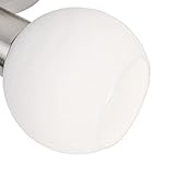 Lampenschirm Loxy E14, Glas, Ersatzglas, Schirm, Ersatzschirm, Lampenglas für Pendellampe, Tischlampe, Fluter, Leuchte