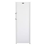 Beko FS127940N b100 freistehender Gefrierschrank, 244 l Gesamtrauminhalt, 5 Gefrierschubladen, 2 Gefrierfächer, Schnellgefrierfunktion, MinFrost, Türalarm, 36 dB, Weiß