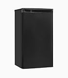 Exquisit Kühlschrank KS85-V-091F | Kühlschrank ohne Gefrierfach freistehend 75 L Volumen | Temperaturregelung | Türanschlag wechselbar | schwarz