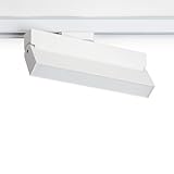 LEDKIA LIGHTING LED Lineal Strahler für 1-Phasenschienen 24W Dimmbar TRIAC CCT Wählbar No Flicker Elegant Weiß Wählbar (3000K - 4000K - 5000K)