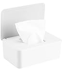 Feuchttücher Box - Feuchttücher Box Baby - Feuchtes Toilettenpapier Box - Taschentücher Box Spender - Box Feuchtes Toilettenpapier - Box für Feuchttücher - Kosmetiktücher Box - Abschminktücher Box