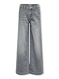 only carmakoma Mädchen Kogcomet Wide Leg DNM Mat624 Noos Weite Jeans, Medium Grey Denim, 152 EU