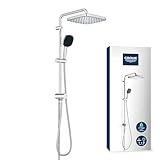 Grohe 26698001 Vitalio Comfort 250 shw syst. +div WS Flex Duschsystem mit Umstellung für die Wandmontage, Chrom