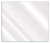 Wallario Herdabdeckplatte/Spritzschutz aus Glas, transparent - durchsichtig, 1-teilig, 60 x 52 cm, für Ceran- und Induktionskochfelder
