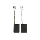 2x Kohlebürsten Motorkohlen Schleifkohle Carbonstift 6,3x16x22mm für Bosch GWS 21-230 JH GWS 21-230 HV GWS 24-230 JBV GWS 26-180 B GWS 26-180 H