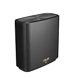 Asus ZenWiFi AX (XT8) Router (Ai Mesh WLAN System, WiFi 6 AX6600, Tri-Band, 3x Gigabit LAN, 2.5G WAN, AiProtection, USB 3.0, 160 MHz) schwarz