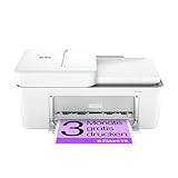 HP DeskJet 4220e Multifunktionsdrucker, 3 Monate gratis drucken mit HP Instant Ink inklusive, HP+, Drucker, Kopierer, Scanner, Mobiler Faxversand, WLAN, Automatische Dokumentenzuführung, Weiß