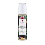 Flora & Curl Sweet Hibiscus Curl Volumizing Foam Lockenschaumfestiger für überragende Fülle, Volumen und Sprungkraft, auf pflanzlicher Basis mit Hibiskus, tierversuchsfrei, 200 ml