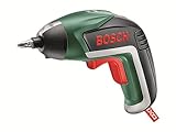 Bosch Akkuschrauber IXO (5. Generation, 10 Bits, USB Ladegerät, Dose, 3,6 Volt, 1,5 Ah)