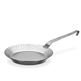 GSW 860567 Gastro Traditionell, Eisen geschmiedete Brat-Pfanne - ⌀28 cm, Grau