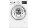 Bosch Hausgeräte WAN28123 Serie 4 Waschmaschine, 7 kg, 1400 UpM, Active Water Plus, EcoSilence Drive, Hygiene Plus, Speed Perfect, ExtraKurz 15'/30', Night Wash, Nachlegefunktion, Sportswear-Programm