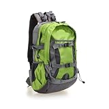 XIWEISONG Neuer Rucksack Outdoor-Klettertasche mit großer Kapazität, Herren-Reisetasche, wasserdichter Bewegungsrucksack Outdoor-Wanderrucksack(Green)