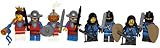 LEGO Ritter Minifiguren: Löwenritter & Falkenritter Figuren, Black Falcon Knights, Lion Knights (Löwen-& Falkenritter)