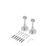 Ventanara® Wand und Deckenhalterung Gardinenstange doppelt für 16 mm Durchmesser 2er Set