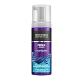 John Frieda Frizz Ease Styling Schaum – Inhalt: 150 ml – Für luftgetrocknete – Verstärkt und definiert Locken und Wellen – Aus der Traumlocken Serie - Vegan friendly