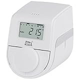 dnt Heizkörperthermostat ThermoTune, elektronischer Thermostat für Heizung, bis zu 30% Heizkosten sparen, Umwelt schonen und Energie sparen, DNT000016, Weiß