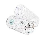 Flyideas 2er-Set Flanell Spannbettlaken für Babybett 80x160 cm – 100% Warmes, Weiches Baumwolllaken für Babys und Neugeborene, perfekt für den Winter