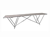 ASKON Kühnel Tapeziertisch Profi - 305 x 80 x 86 cm - Tapezierarbeiten, Picknick, Catering, Flohmarkt - Alu-Profil, Sperrholz