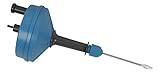 Sanitop-Wingenroth Rohrreinigungsgerät für Hand- oder Maschinenbetrieb | Rohrreinigungsspirale | Ohne Chemikalien | Schwarz-blau | 25444 1