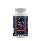 Maca 1000 plus Tribulus, Maca und Tribulus ideal kombiniert in einem Produkt, 90 Kapseln in Premiumqualität, Hochdosiert, 1er Pack (1x 74g)