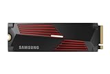Samsung 990 PRO NVMe M.2 SSD mit Heatsink, 2 TB, PCIe 4.0, 7.450 MB/s Lesen, 6.900 MB/s Schreiben, Interne SSD für PC-/Konsolen-Gaming und Videobearbeitung, MZ-V9P2T0CW