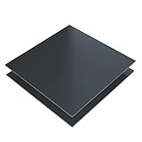 S-Polytec Aluverbund Aluverbundplatte Aludibond 3mm, große Farbauswahl, Schild, Bild, Werbeschild, Display, Küchenrückwand, Küchenspiegel, Bastelplatte (100 x 49cm, Anthrazit RAL 7016)