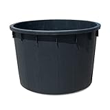 XXL Wassertank, Wasserbehälter, Regentonne aus Kunststoff in Schwarz. Topp für den Garten (1000 L)