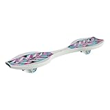 Razor RipStik Ripster Air Pro Waveboard - Kompaktes leichtes Caster Board für 8+ Jahre, unterstützt Fahrer bis zu 100KG (220Lbs) - Sonderausgabe Weiß