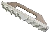 AERZETIX - C54544 - Raspelbrett/porenbetonhobel/gasbetonhobel/hobel für porenbeton/autoklavierter beton - 404x83mm - zum glätten/schleifen/ebnen - aus holz