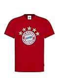 FC Bayern München Kinder T-Shirt Logo rot, 140