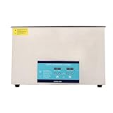 UltraschallreinigungsgeräT,30l Professioneller Ultraschall-Reiniger, Mit Entgasung + Digitalem Timer 220v 0-30 Min,Für Schmuck, Uhren, Brillen, Dentalinstrumente