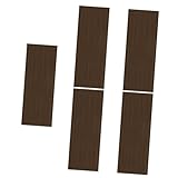 Angoily 5st Bodenaufkleber Mit Holzmaserung Bodenbelag Aus Vinyldielen Abnehmbarer Bodenaufkleber Bodenbelag Abziehen Und Aufkleben Bodenbrett Abziehen Und Aufkleben Dekor Panel-tapete Pvc