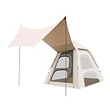 Aufblasbares Zelt Zelt Outdoor Camping Baldachin All-in-One Zwei-in-One-Zelt Vollautomatisch Schnellöffnendes Regenfestes Tragbares Zelt Großes Zelt
