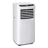 OZEANOS Klimaanlage, 4-in-1 Klimagerät & Luftentfeuchter, Ventilator Nachtmodus, Mobile Klimaanlage mit Abluftschlauch, Portable Air Conditioner, Wohnung Klimaanlage, 16-30°C, 7.000 BTU, Weiß