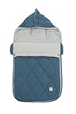 KAISER 65784961 ANNY Sommer Fußsack, Perfekt für warme Tage geeignet, 6-36 Monate, Fb. agean blue