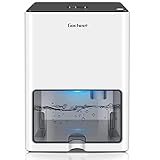 Gocheer Luftentfeuchter für Zuhause, 4000mL mit Auto Shut Off, 5300 Cubic Feet(510 sq ft) Portable Ultra Quiet Small Electric Dehumidifiers against Moisture Mold (Weiß)