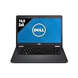 Dell Latitude E5470 - 14,0 Zoll - Intel Core i5-6300U @ 2,4 GHz - 8GB DDR4 RAM - 256GB SSD - WXGA (1366x768) - Webcam - Windows 10 Home vorinstalliert (Generalüberholt)