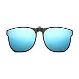 Fahrrad-Sonnenbrillen, polarisierte Sport-Sonnenbrillen,Clip-on-Sportsonnenbrille - Polarisierte Clip-On-Sonnenbrille, bequeme Auto-Hut-Clip-Sonnenbrille mit UV-Schutz für den Außenbereich