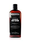 Brickell Men's Tiefe Feuchtigkeit Bodylotion für Männer - Natürlich und Organisch, 237 ml