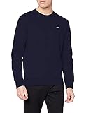 Tommy Jeans Herren Tjm Regular Fleece C Neck Dm0dm09591 Sweatshirts, Blau (Twilight Navy), S EU