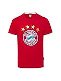 FC Bayern München T-Shirt Logo rot, M