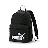 PUMA ( puma Phase, Unisex-Rucksack für Erwachsene, Schwarz (Schwarz), Einheitsgröße