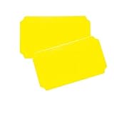 Moveandstic 2er Set Platte gelb 20x40 cm