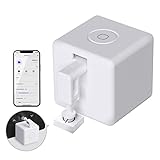 MOES Fingerbot Plus Smart Switch Toggle-Smart Button Pusher Upgrade mit Touch-Steuerung,Kompatibel mit Smart Life App,Erfordert MOES Tuya BLE Hub für Alexa, Google Home und Timer-Steuerung