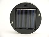 Solarmodul-Solarpanel mit LED Leuchtmitteln für Solar-Kugel-Leuchte OLA Kaltweiß 4000K Ersatzsolareinheit (Einheit mit 2 LED)