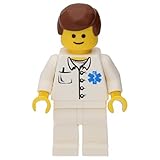 LEGO CITY - seltene MINIFIGUR Doktor - Arzt - Sanitäter doc027
