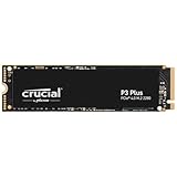 Crucial P3 Plus SSD 500GB M.2 PCIe Gen4 NVMe Interne SSD, Bis 4.700 MB/s, Kompatibel mit Laptop und Desktop, SSD Festplatte - CT500P3PSSD8