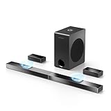 ULTIMEA 5.1.2ch Soundbar für TV Geräte mit Dolby Atmos, Heimkino Surround Soundsystem, Sound Bars mit Subwoofer für mitreißenden Kino Sound, HDMI/Opt Lautsprecher Soundbar